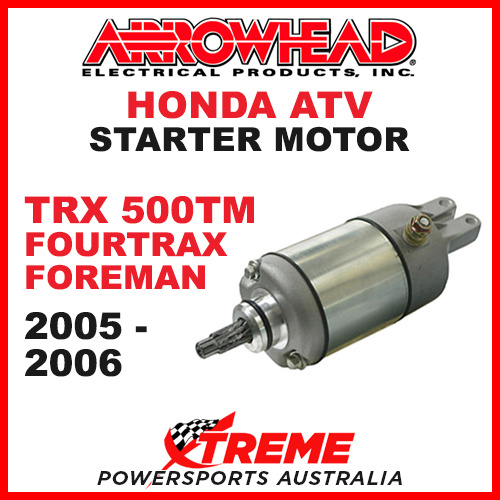 Arrowhead Honda TRX500TM Fourtrax Foreman 2005-2006 Starter Motor ATV SMU0048