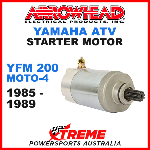 Arrowhead Yamaha YFM200 Moto-4 1985-1989 Starter Motor ATV SMU0063