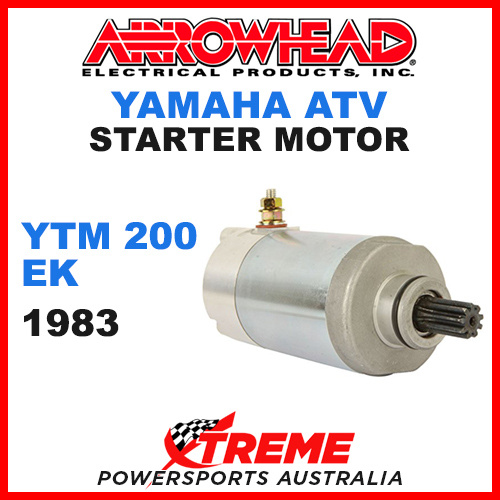 Arrowhead Yamaha YTM200 EK 1983 Starter Motor ATV SMU0063