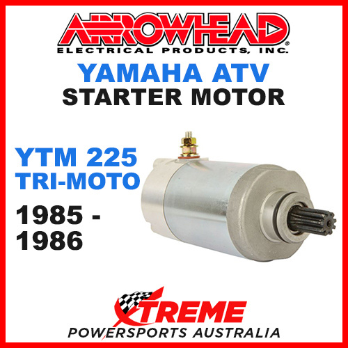 Arrowhead Yamaha YTM225 Tri-Moto 1985-1986 Starter Motor ATV SMU0063