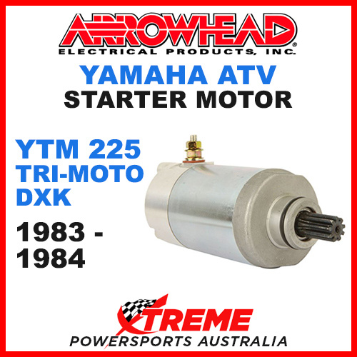 Arrowhead Yamaha YTM225 Tri-Moto DXK 1983-1984 Starter Motor ATV SMU0063
