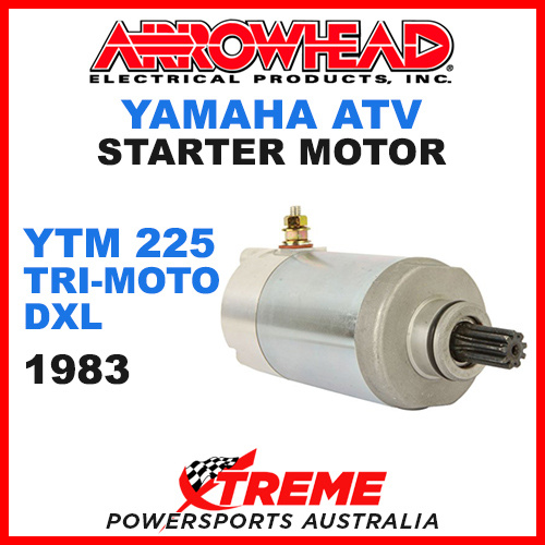 Arrowhead Yamaha YTM 225 Tri-Moto DXL 1983 Starter Motor ATV SMU0063