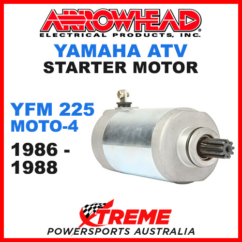 Arrowhead Yamaha YFM225 Moto-4 1986-1988 Starter Motor ATV SMU0064