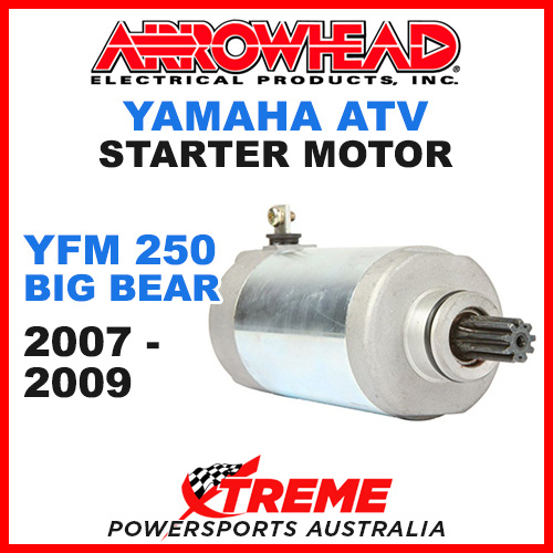 Arrowhead Yamaha YFM250 Big Bear 2007-2009 Starter Motor ATV SMU0064