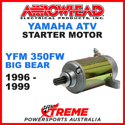 Arrowhead Yamaha YFM350FW Big Bear 1996-1999 Starter Motor ATV SMU0066