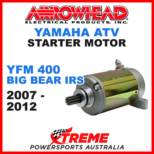 Arrowhead Yamaha YFM400 Big Bear IRS 2007-2012 Starter Motor ATV SMU0066
