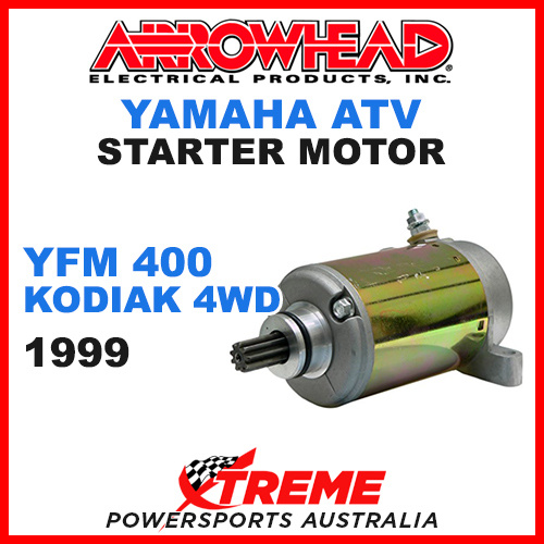 Arrowhead Yamaha YFM400 Kodiak 4WD 1999 Starter Motor ATV SMU0066