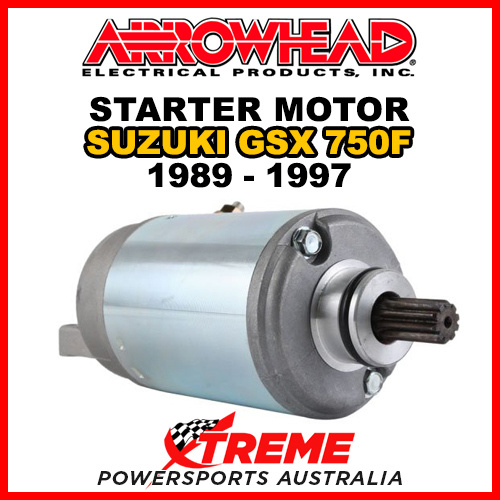 Arrowhead For Suzuki GSX750F GSX-750F 1989-1997 Starter Motor SMU0149
