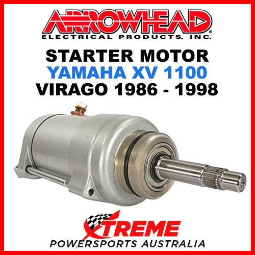 Arrowhead Yamaha XV1100 XV 1100 Virago 1986-1998 Starter Motor SMU0169