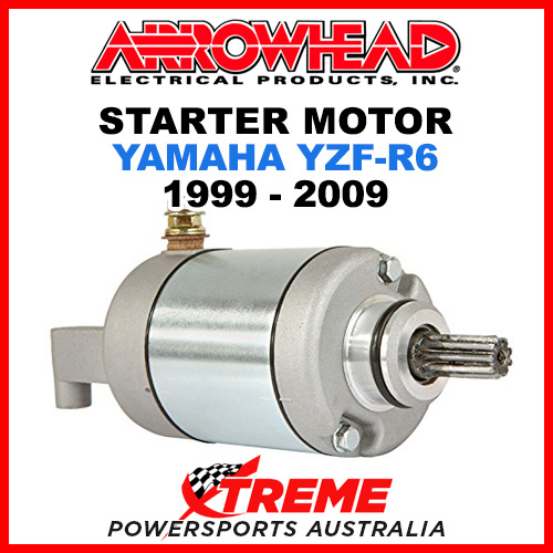Arrowhead Yamaha YZF-R6 YZFR6 600cc 1999-2009 Starter Motor SMU0210