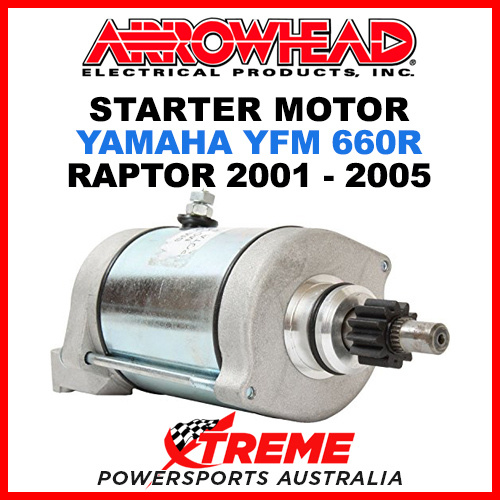 Arrowhead Yamaha YFM660R YFM 660R Raptor 2001-2005 Starter Motor SMU0212
