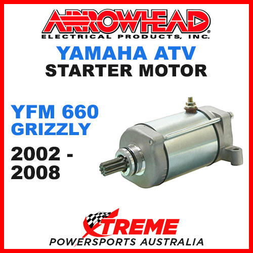 Arrowhead Yamaha YFM660 Grizzly 2002-2008 Starter Motor ATV SMU0263