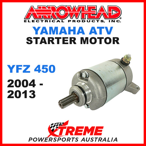 Arrowhead Yamaha YFZ450 2004-2013 Starter Motor ATV SMU0264