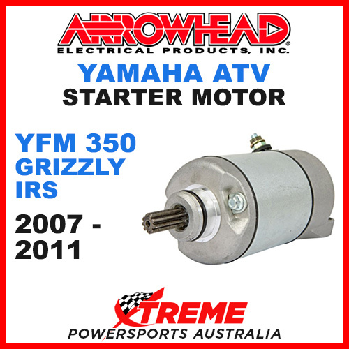 Arrowhead Yamaha YFM350 Grizzly IRS 2007-2011 Starter Motor ATV SMU0269