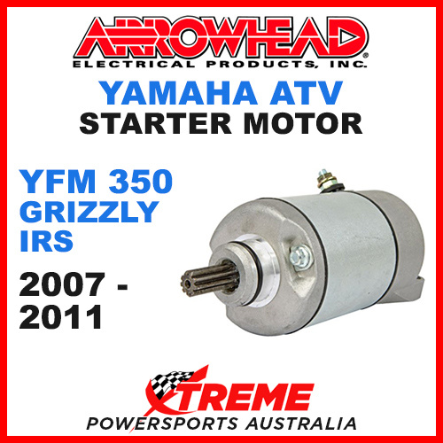 Arrowhead Yamaha YFM350 Grizzly IRS 2007-2011 Starter Motor ATV SMU0269