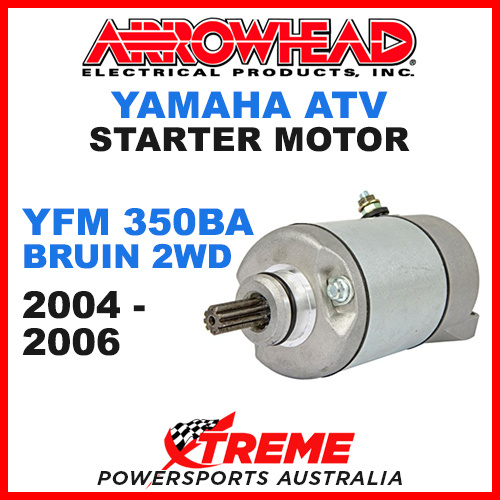 Arrowhead Yamaha YFM350BA Bruin 2WD 2004-2006 Starter Motor ATV SMU0269