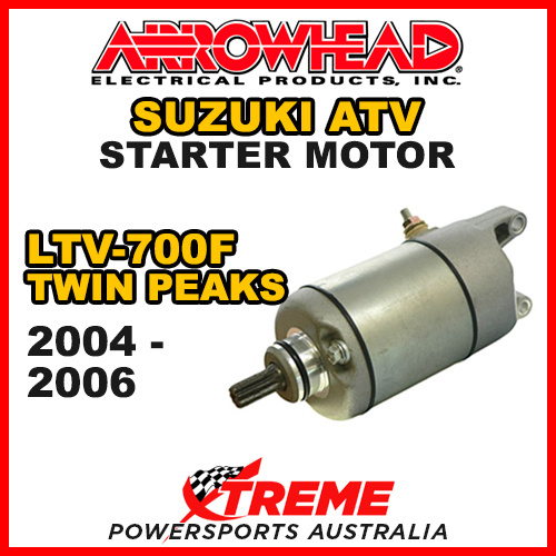 Arrowhead For Suzuki LTV-700F Twin Peaks 2004-2006 Starter Motor Sportsbike SMU0280
