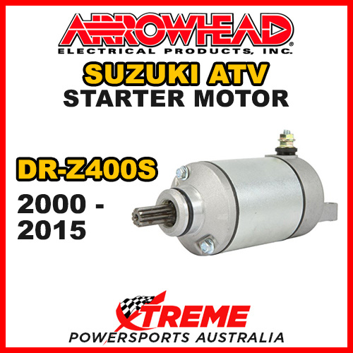 Arrowhead For Suzuki DR-Z400S 2000-2015 Starter Motor MX SMU0281