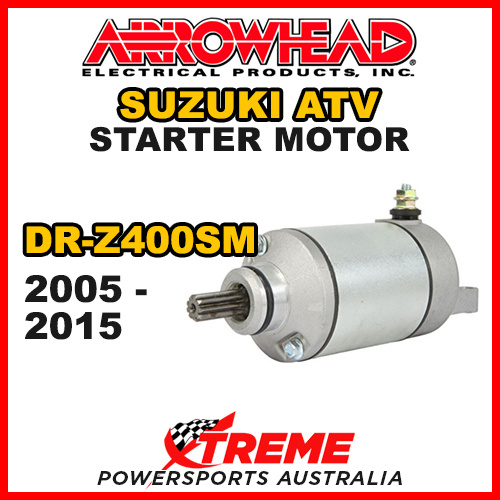 Arrowhead For Suzuki DR-Z400SM 2005-2015 Starter Motor MX SMU0281