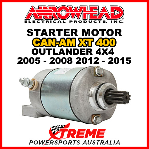 Arrowhead Can-Am Outlander 400 XT 4x4 2005-2008, 2012-2015 Starter Motor SMU0287