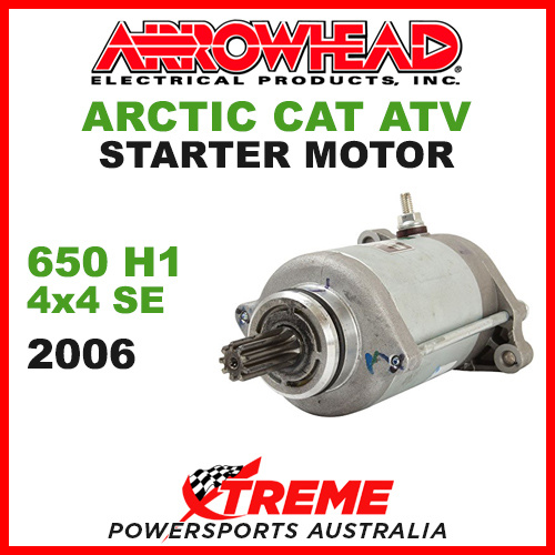 Arrowhead Arctic Cat 650 H1 4X4 SE 2006 Starter Motor ATV SMU0299