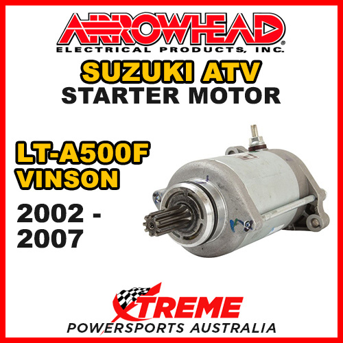 Arrowhead For Suzuki LT-A500F LTA500F Vinson 2002-2007 Starter Motor ATV SMU0299