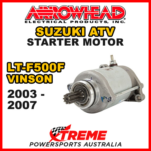 Arrowhead For Suzuki LT-F500F LTF500F Vinson 2003-2007 Starter Motor ATV SMU0299