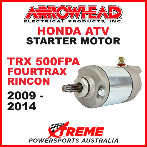 Arrowhead Honda TRX500FPA Fourtrax Rincon 2009-2014 Starter Motor SMU0314