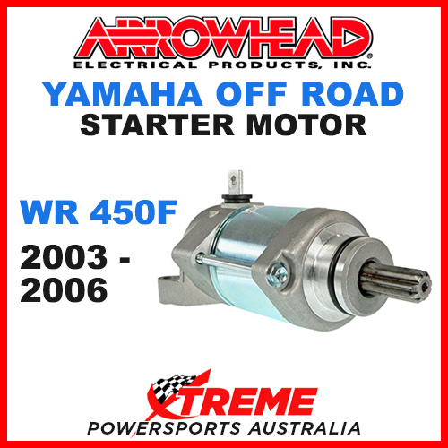 Arrowhead Yamaha WR450F WRF450 2003-2006 Starter Motor Off Road SMU0349