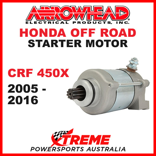 Arrowhead Honda CRF450X CRF 450X 2005-2016 Starter Motor Off Road SMU0373