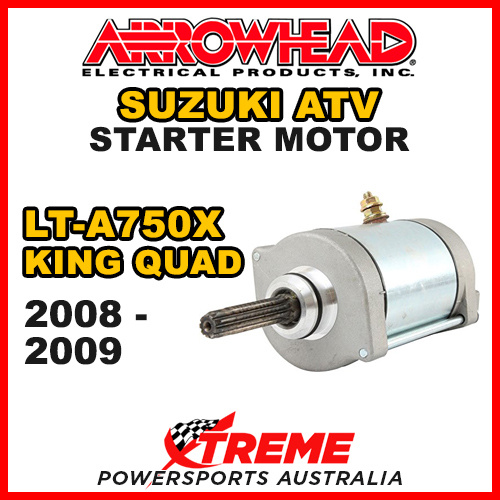 Arrowhead For Suzuki LT-A750X LTA750X King Quad 2008-2009 Starter Motor ATV SMU0397