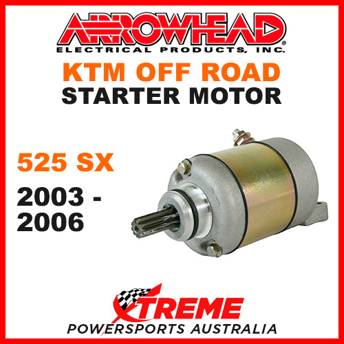 Arrowhead KTM 525SX 525 SX 2003-2006 Starter Motor MX SMU0417