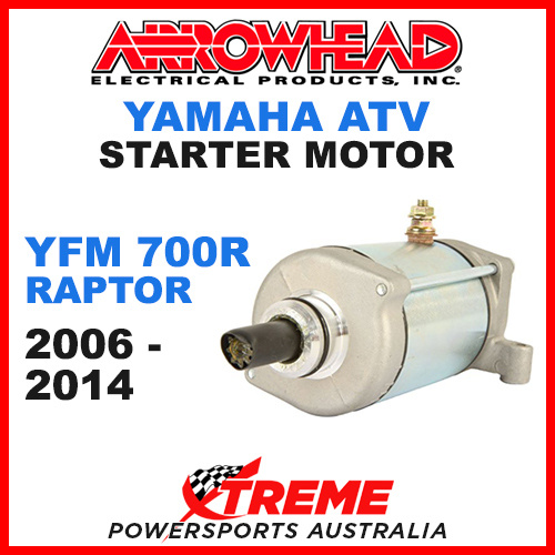 Arrowhead Yamaha YFM700R YFM 700R Raptor 2006-2014 Starter Motor ATV SMU0503