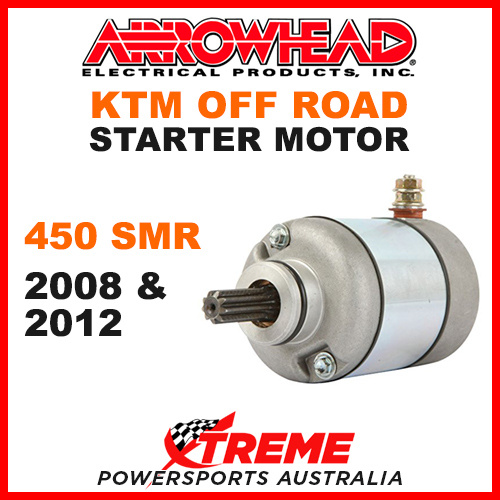 Arrowhead KTM 450SMR 450 SMR 2008 & 2012 Starter Motor MX SMU0506