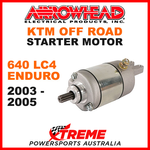Arrowhead KTM 640 LC4 Enduro 2003-2005 Starter Motor MX SMU0507