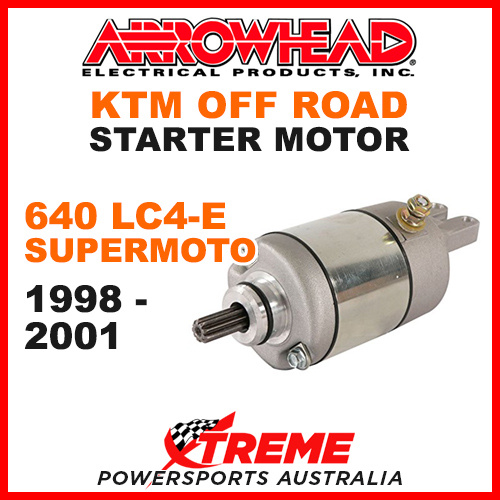 Arrowhead KTM 640 LC4-E Supermoto 1998-2001 Starter Motor MX SMU0507