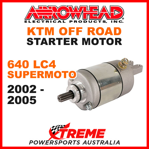 Arrowhead KTM 640 LC4 Supermoto 2002-2005 Starter Motor MX SMU0507