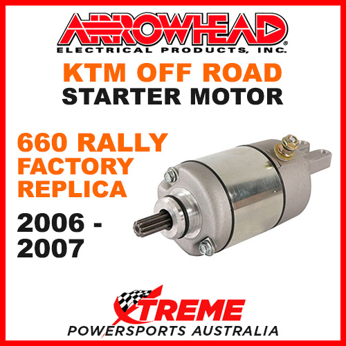 Arrowhead KTM 660 Rally Factory Replica 2006-2007 Starter Motor MX SMU0507