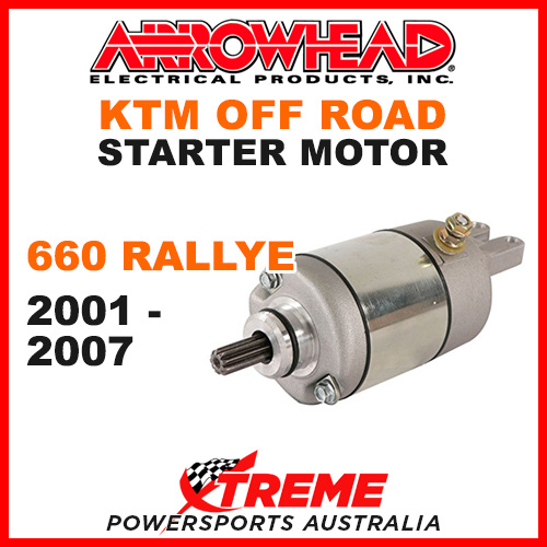 Arrowhead KTM 660 Rallye 2001-2007 Starter Motor MX SMU0507