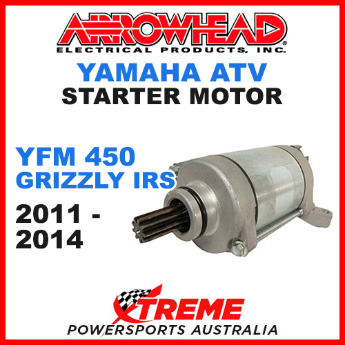 Arrowhead Yamaha YFM450 Grizzly IRS 2011-2014 Starter Motor ATV SMU0516