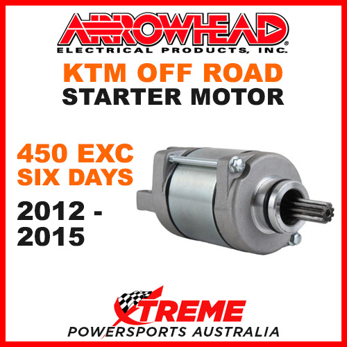 Arrowhead KTM 450EXC Six Days 2012-2015 Starter Motor Off Road SMU0532