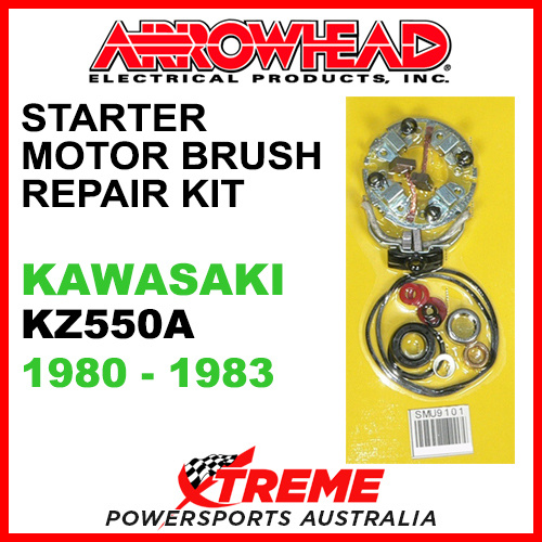 Arrowhead Kawasaki KZ550A 1980-1983 Starter Motor Brush Repair SMU9101