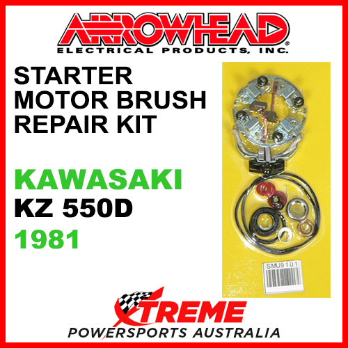 Arrowhead Kawasaki KZ550D 1981 Starter Motor Brush Repair SMU9101