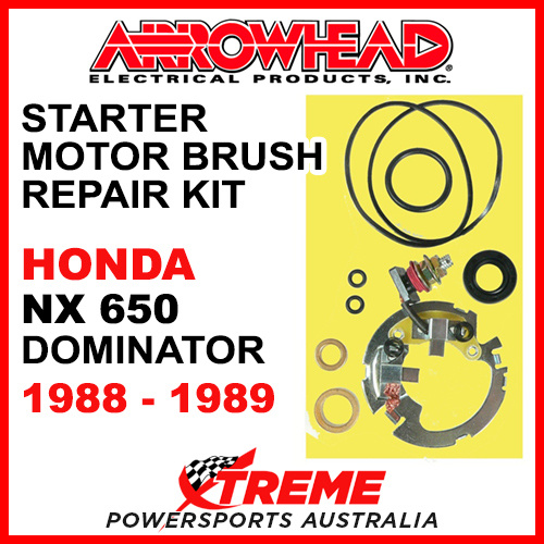 Arrowhead Honda NX650 DOMINATOR 1988-1989 Starter Motor Brush Repair SMU9102
