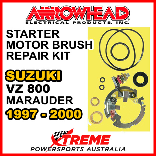 Arrowhead For Suzuki VZ800 MARAUDER 1997-2000 Starter Motor Brush Repair SMU9102