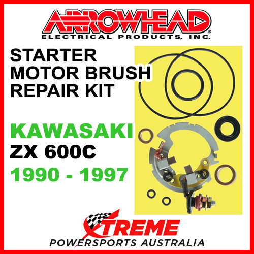 Arrowhead Kawasaki ZX600C 1990-1997 Starter Motor Brush Repair SMU9103