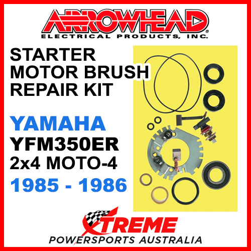 Arrowhead Yamaha YFM350ER 2x4 MOTO-4 88-95 Starter Motor Brush Repair SMU9104