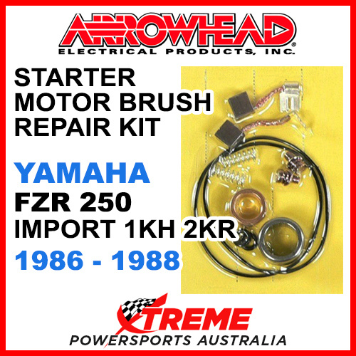 Arrowhead Yamaha FZR250 IMPORT 1KH 2KR 86-88 Starter Motor Brush Repair SMU9111