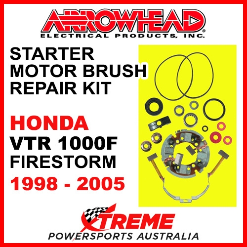 Arrowhead Honda VTR1000F FIRESTORM 1998-2005 Starter Motor Brush Repair SMU9125