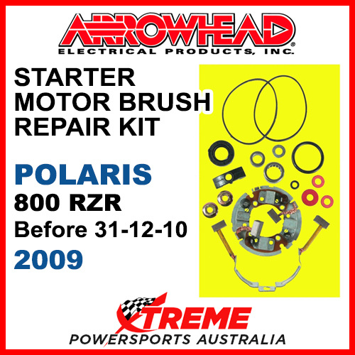 Arrowhead Polaris 800 RZR 2009, Before 31-12-09 Starter Motor Brush Repair
